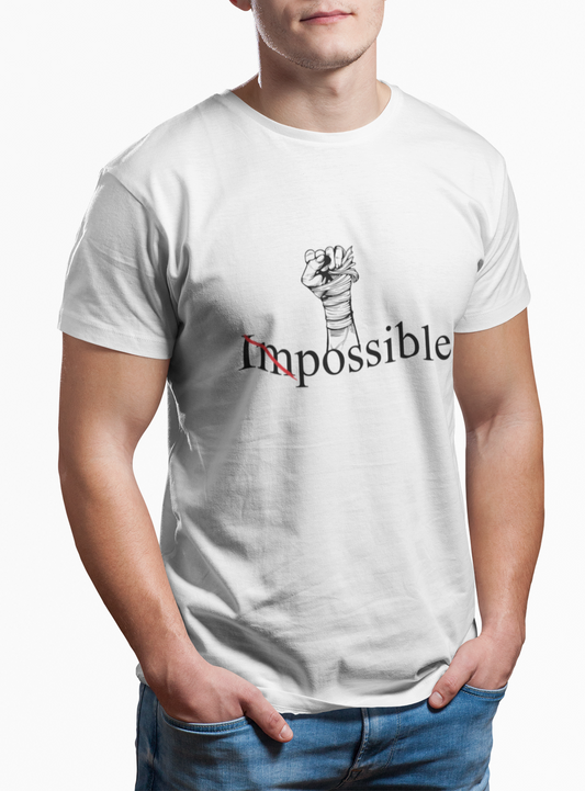 Impossible? Nah. I’m Possible – Motivational Graphic T-Shirt