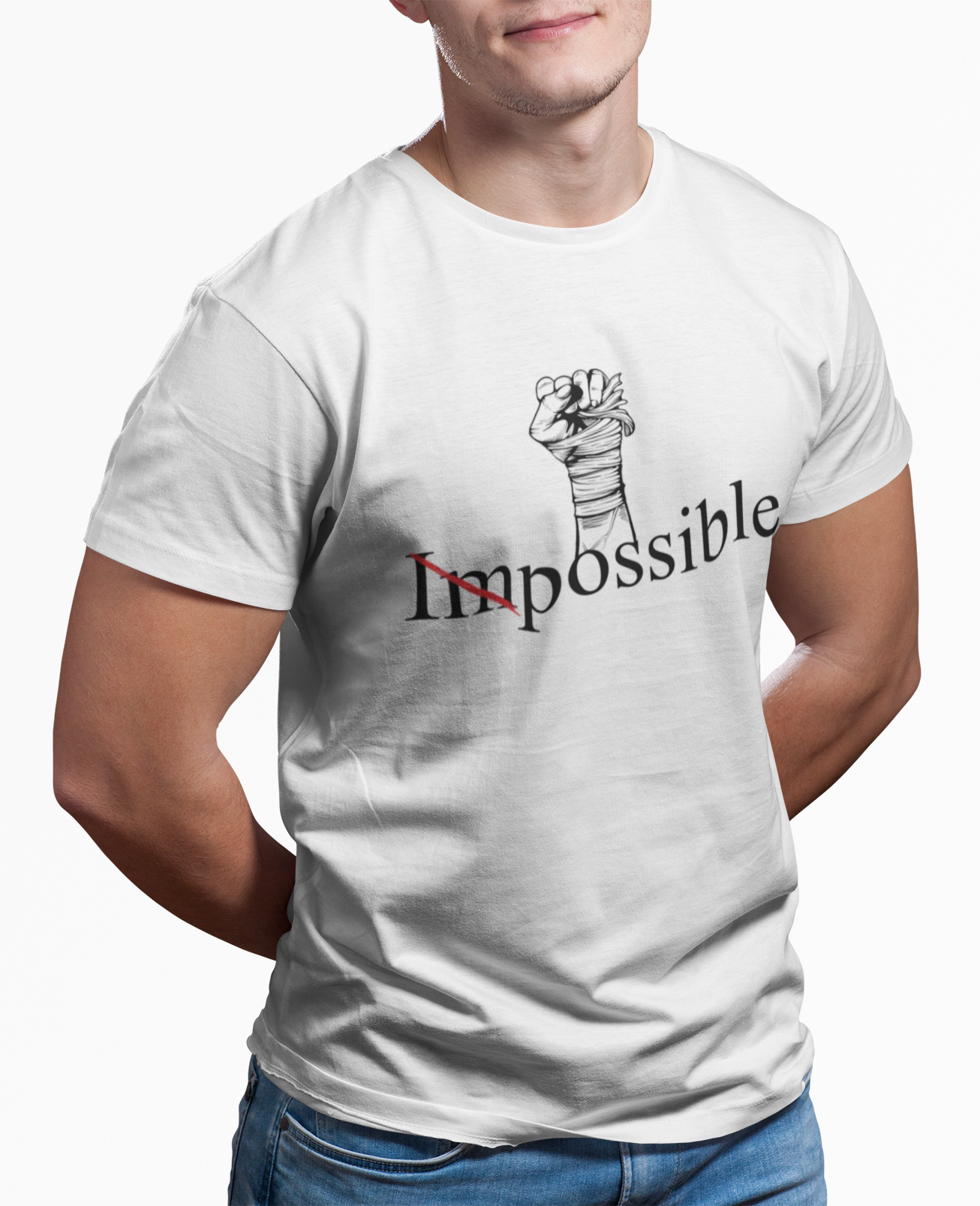 Impossible? Nah. I’m Possible – Motivational Graphic T-Shirt